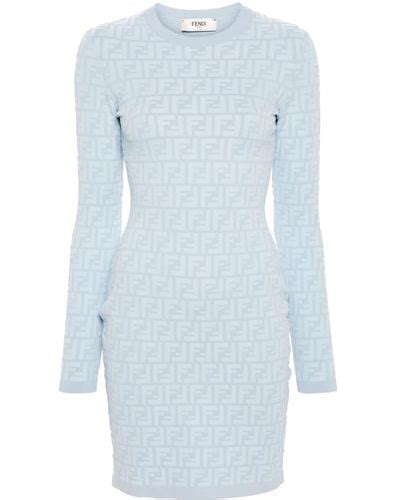 fendi dress bodycon|Fendi embossed ff bodycon dress.